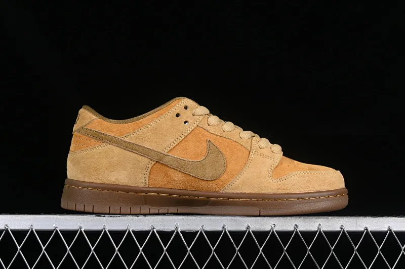 All categories Nk SB Dunk series Nk SB Dunk Low low-top sneakers K version Nk Dunk Low fallen leaf yellow SB low-top sports and leisure sneakers 883232-700